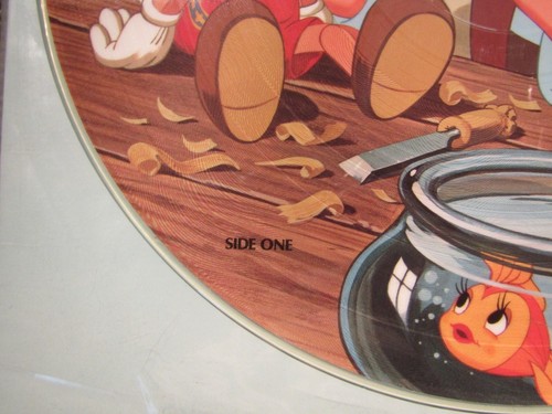 Disney Pinocchio ~ Vinyl ~ 1980 Picture Record ~ 3102 - Picture 3 of 6