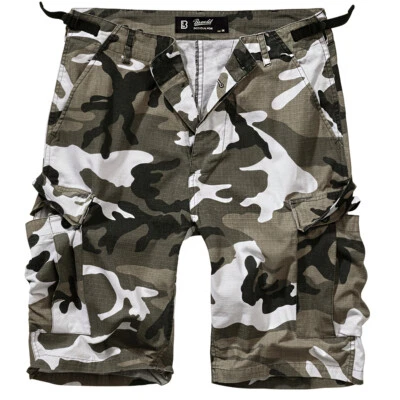 Brandit BDU Ripstop Cargo Shorts - Urban Camouflage - All Sizes - Image 1 of 4