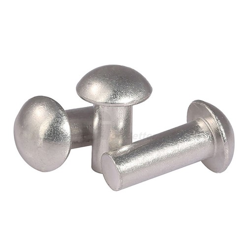 Rivets Dome Head Aluminum FlushMount Solid Rivet M3M4M5M6 Metric GB867