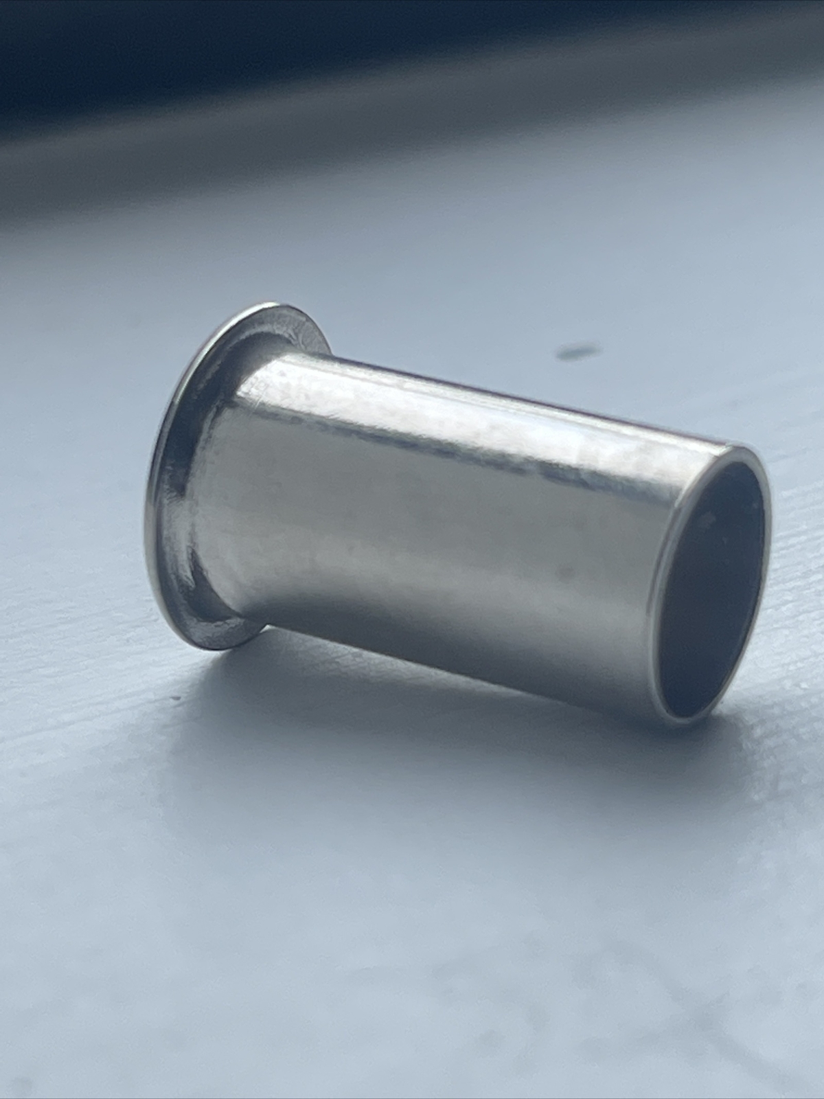 DRUM AIR VENT GROMMET CHROME 7/16”x3/4” Length HIGH QUALITY! Can Be