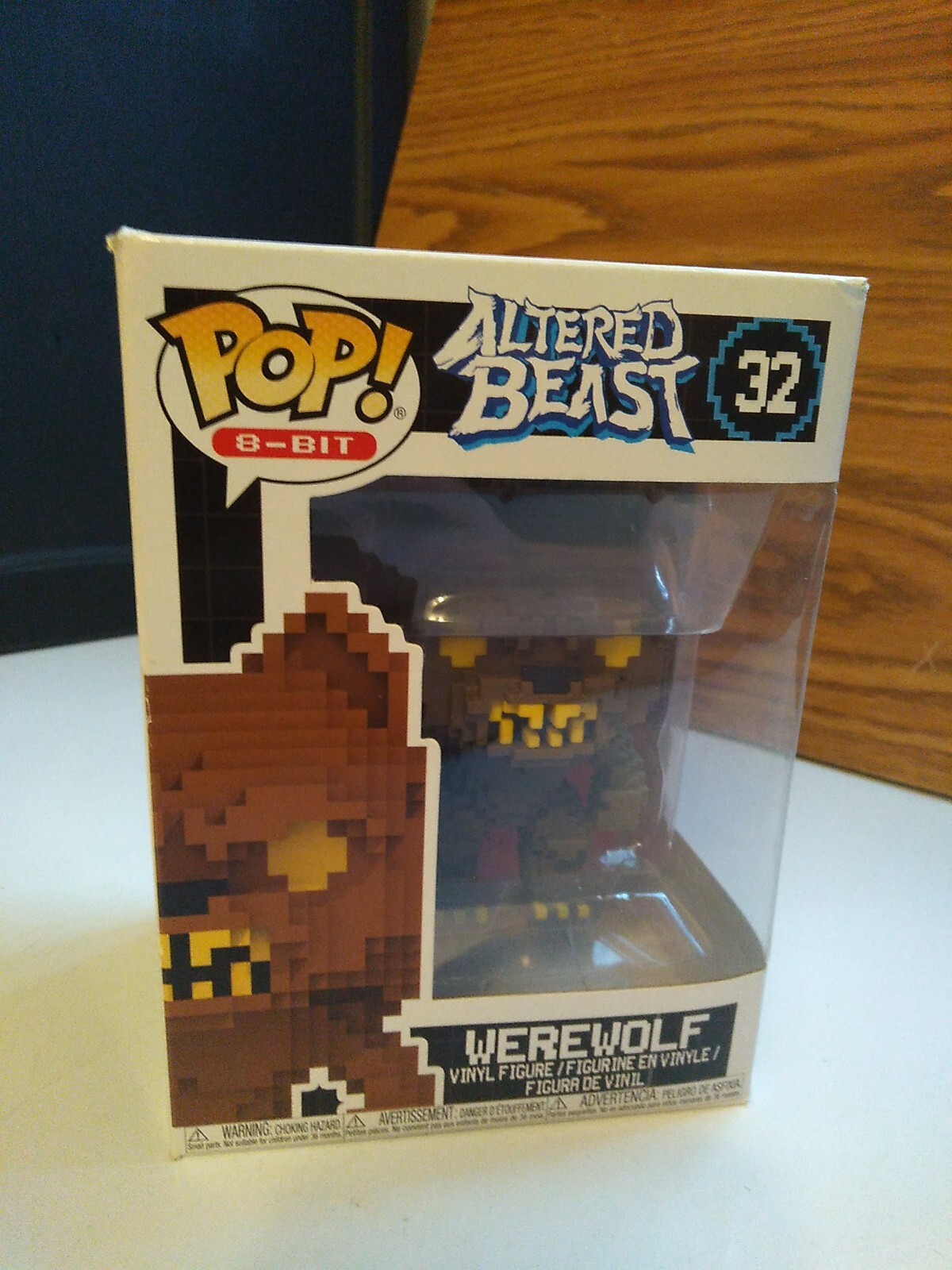 Funko Pop! 8-Bit Alterado Bestia Hombre Lobo #32 Figura De Vinilo