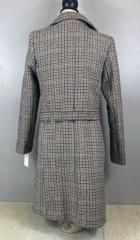 Gabardina para mujer Cole Haan mezcla de lana acabada a mano única talla 4 Foto 4 de 4