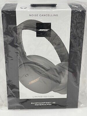 Bose QuietComfort 45 Wireless Bluetooth Headphones Eclipse Gray -LIMITED EDITION | eBay Bose QuietComfort 45 Wireless Bluetooth Headphones Eclipse Gray -LIMITED EDITION | eBay