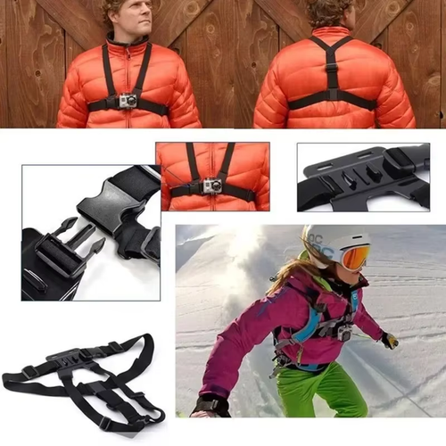 5 in1 Chest Strap Mounting Mobile Phone Harness Holder First Person Activities - 第 2/7 張圖片