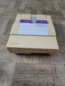 1991 Super Nintendo SNES Game Console Only, WORKS