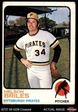 1973 Topps #303 Nelson Briles Pirates 1.5 - FAIR