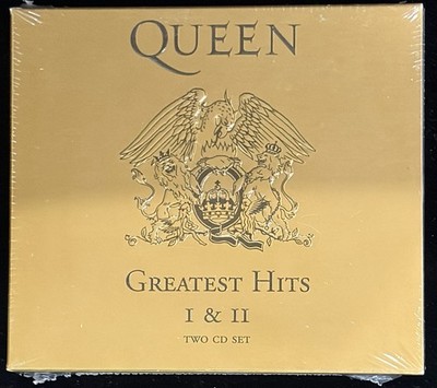New Sealed- QUEEN GREATEST HITS I & II BEST OF 2 CD SET- Hollywood Records