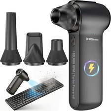 Compressed Air Duster 180000RPM Super Power Cordless Electric Air Duster with