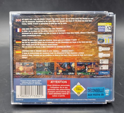 Charge N Blast - SEGA Dreamcast DC - Complet CIB - PAL - Très Bon Etat - Photo 2/8