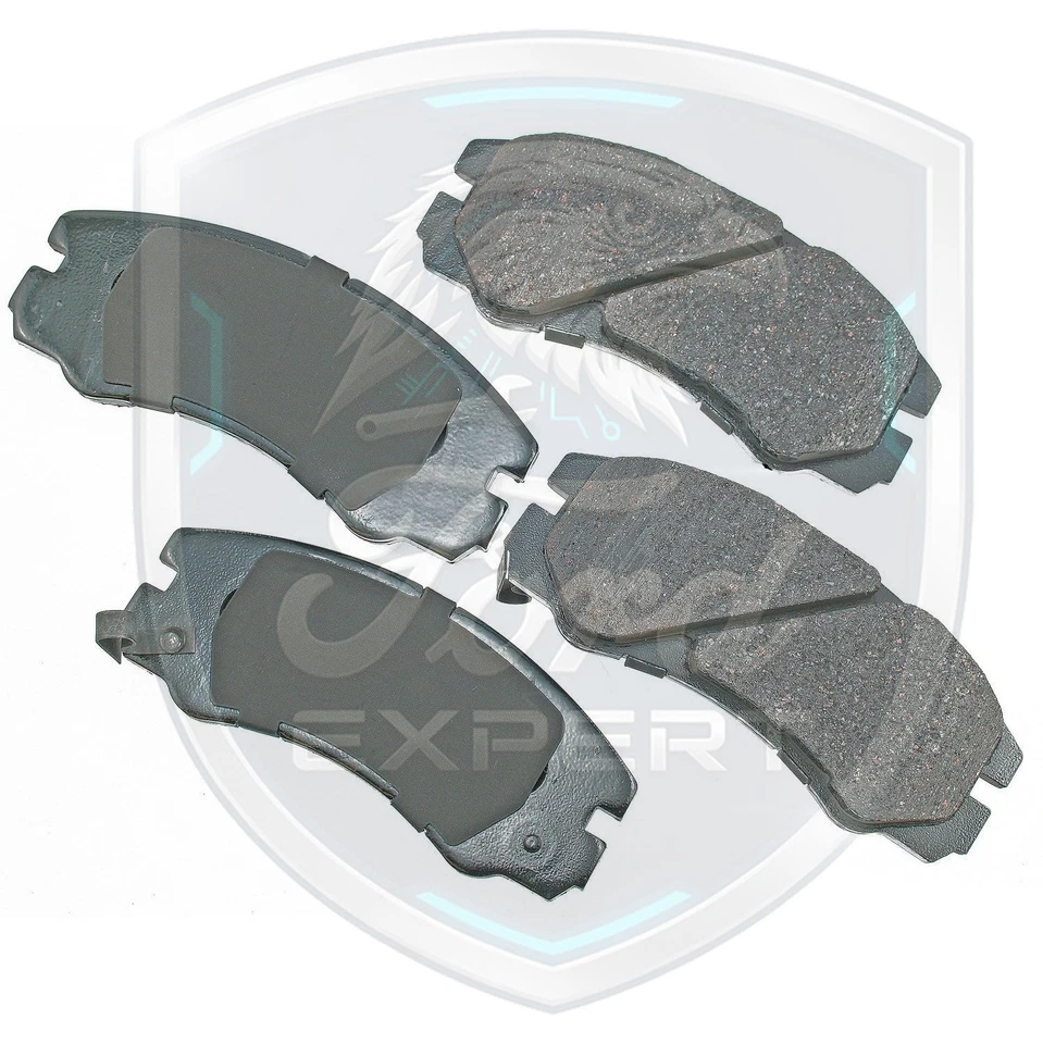 Kit de pastillas de freno delanteras de cerámica Akebono OEM para Honda Passport 1994-2001 9 años de guerra Foto 3 de 4