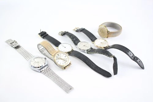 Vintage Mechanical Watches Sekonda Timex SPARES/REPAIRS x 6