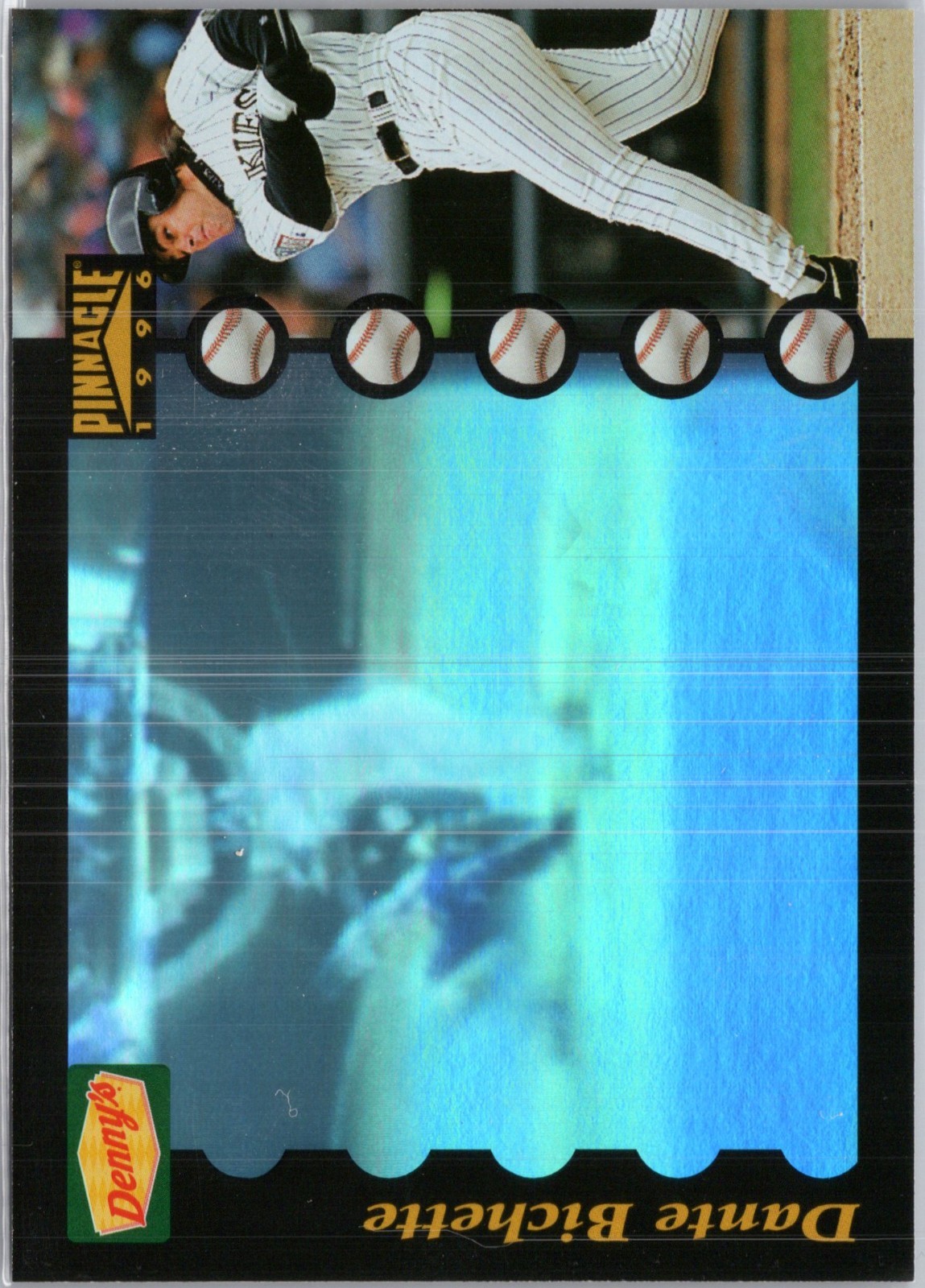 Dante Bichette 1996 Pinnacle Denny's Instant Replay Full Motion Holograms #19