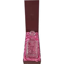 Royal Doulton Crystal Decanter by Webb Corbett with Box Engraved 24cm - Preloved