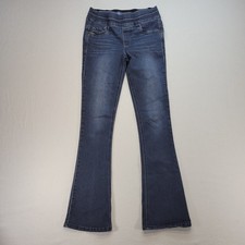 Democracy Jeans Womens 2 Blue Bootcut Ab Solution Mid Rise Stretch Denim