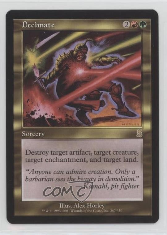 Decimate Magic: Odyssey #287 2001