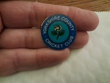 Vintage Badge  Yorkshire  County Cricket Club