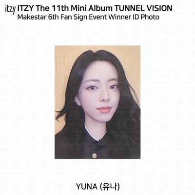ITZY 11th Tunnel Vision Makestar 6th Sign Event Winner Signed