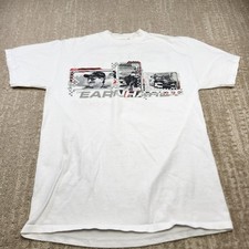 Vintage Dale Earnhardt Sr Shirt Men Large USA Made Distressed Chase Competior