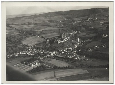 ZZ-10397/ Comburg mit Steinbach   Foto Luftbild 18 x 13 cm ca.1935