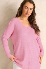 Image of EVANS Curve Women's Plus Size Batwing Sleeve Jumper