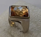 Vintage ring sterling silver 925 Size 9.5 Weight 16.56 g. Zultanite.