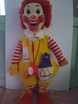 VINTAGE 1978 RONALD MCDONALD 21