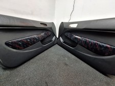 @RARO@ EDM SIR PANNELLI PORTA MANUALE CIVIC HONDA VTI EK4 96-00 OEM tessuto confetti
