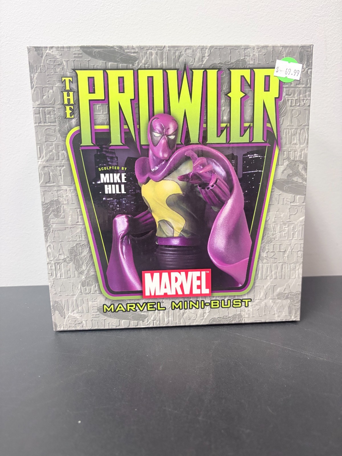 PROWLER MARVEL MINI BUST SCULPTED MIKE HILL BOWEN DESIGNS SPIDER-MAN VILLIAN ad