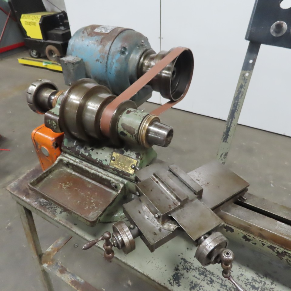 Hardinge Vintage 4C Collet Lathe 7" Swing 24" Bed 13" Centers  230/480V 3Ph