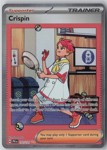 Crispin Special Illustration Rare SV: Prismatic Evolutions 171/131 NM