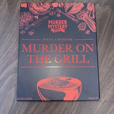 Murder Mystery Party ~ Solve A Murder - Murder On The Grill game