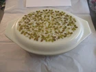 Vintage Pyrex 045 Verde Olives Avocado Green Large Casserole 2-1/2 Quart w Lid