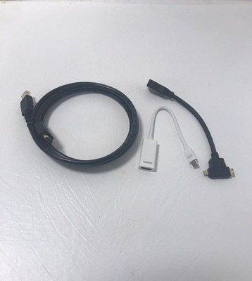 Mini & Micro HDMI to HDMI Cable AND iPad to TV (HTMI) Cable AND 6ft HDMI Cable