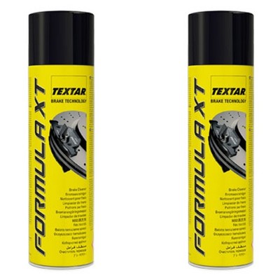 2x ORIGINAL TEXTAR BREMSREINIGER BRAKE CLEANER 96000200 1L