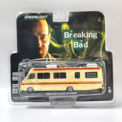 1/64 GreenLight 1986 Fleetwood Bou Breaking Bad Bus Simulation
