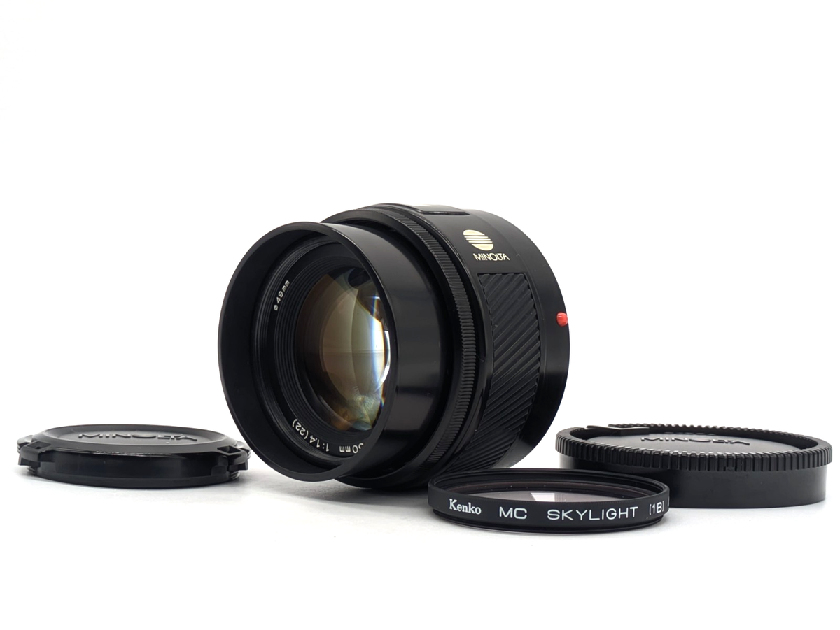 【本日限定特価】MINOLTA AF 50mm f/1.4 NEW レンズ Video*[TOP MINT] Minolta AF 50mm F/1.4 Sony Minolta a Mount JAPAN