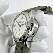 2025 Panerai Luminor Base Logo PAM01087 44MM White Dial Stainless Steel Box B/p 4