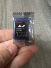 Canon 128MB high speed SD Memory Card Genuine NEW Sealed in Package SDC-128MH