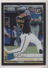 2019 Panini Donruss Optic Rated Rookies Black Prizm 10/25 Kevin Newman #76 1u6
