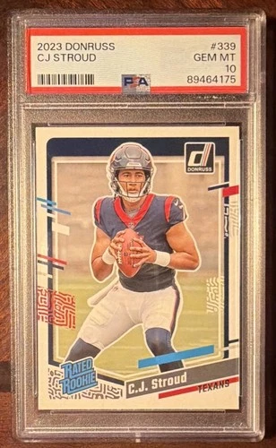 2023 Donruss C.J. Stroud Rated Rookie #339 💎GEM💎 MINT PSA 10