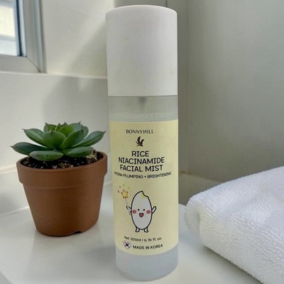 BONNYHILL Rice Niacinamide Facial Mist Hydra-Plumping Brightening 200ml