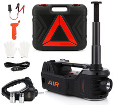 Kit gato eléctrico 5T coche 12V con compresor LED para cambio ruedas