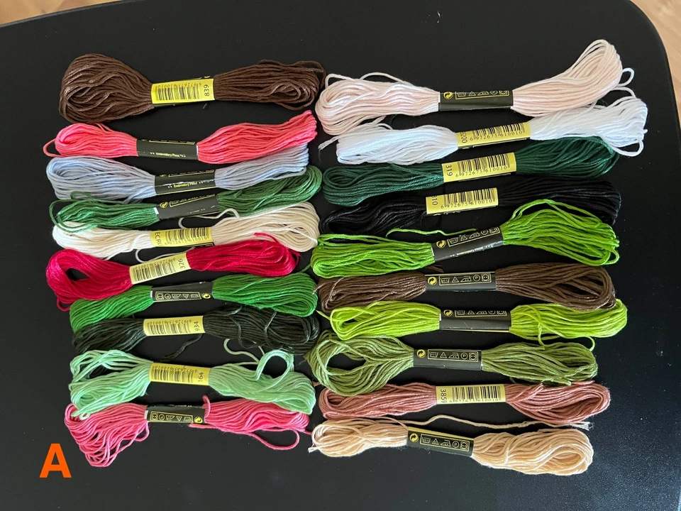 Over 2000 new skeins of embroidery floss in 2 different groups of colors - Image 4 of 4