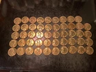 1953 Wheat Penny Roll - Lincoln cents UNC RED 49 BU coins
