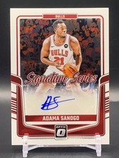 2024-25 Donruss Optic #SS-SAN Adama Sanogo Signature Series - Chicago Bulls
