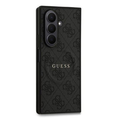 Guess Samsung Z Fold 7 / Fold 7 Book Hülle Case Cover Leather 4G Metal Logo blac