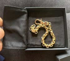 Armani Goldfarbenes Ketten-Gliederarmband ohn...