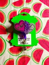 Halloween retractable badge reel ID/document holder