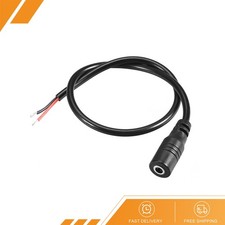 5 x DC Power 3.5mm x 1.35mm 30cm Barrel Female Plugs Connectors Pigtail