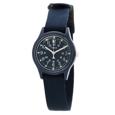 Timex MK1 Quartz Blue Dial Ladies Watch TW2T33800